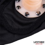 Gesichtsmaske mit 6 cm Abnehmbarem Dildo von Latetobed BDSM Line | Fesselliebe.de