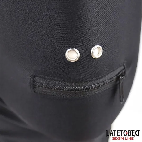 Vollständige Abdeckhaube mit Reissverschluss Im Mundbereich von Latetobed BDSM Line | Fesselliebe.de