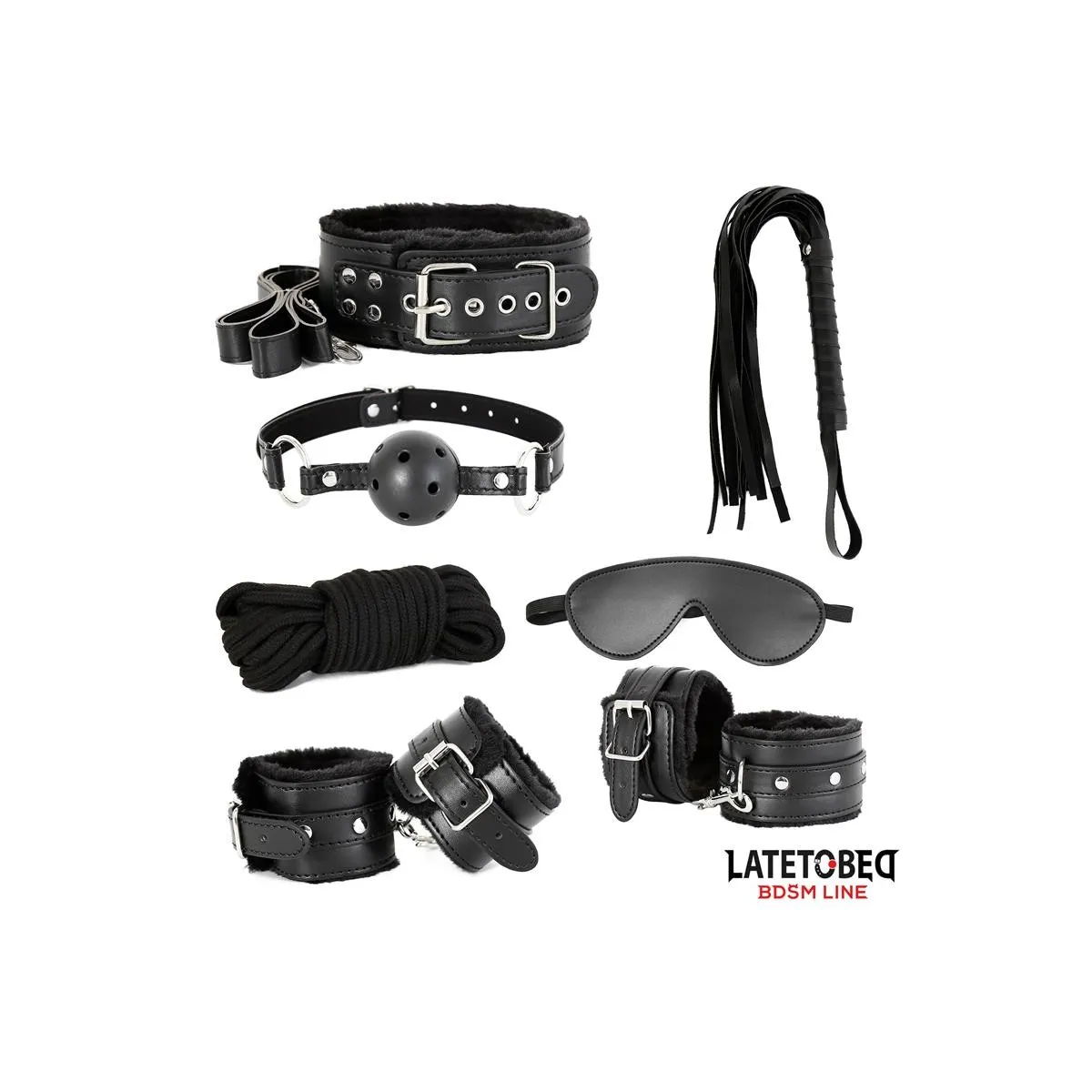 7-Teiliges Bondage-Set von Latetobed BDSM Line | Fesselliebe.de