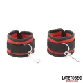 Bettfessel-Set mit Augenbinde, Verstellbare Manschetten von Latetobed BDSM Line