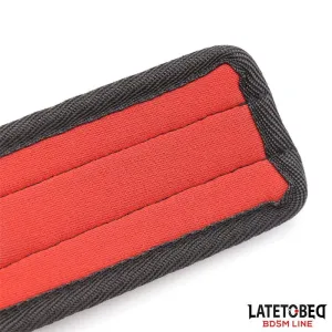 Bettfessel-Set mit Augenbinde, Verstellbare Manschetten von Latetobed BDSM Line