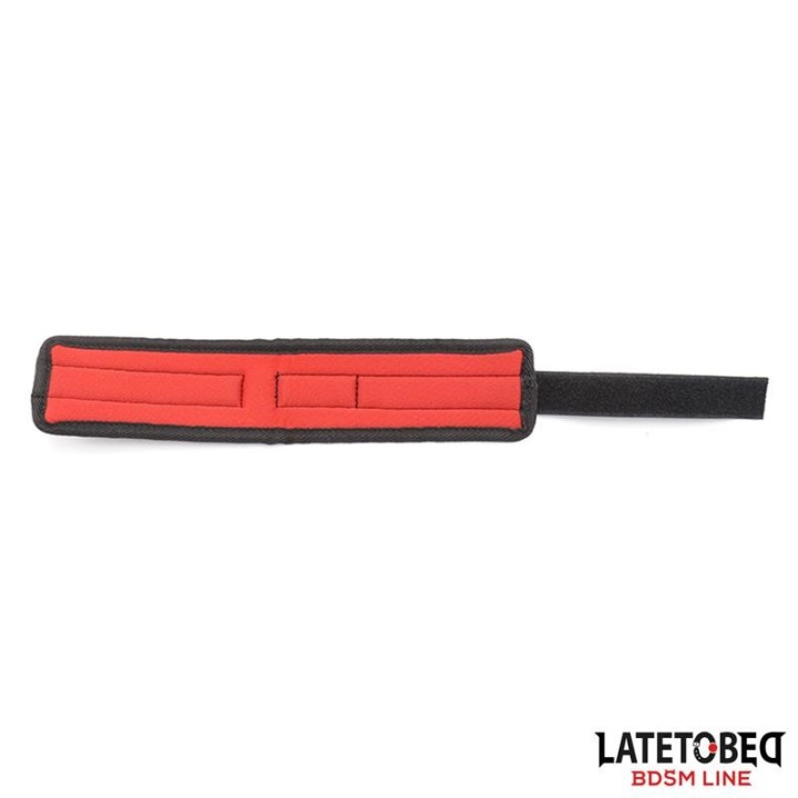 Bettfessel-Set mit Augenbinde, Verstellbare Manschetten von Latetobed BDSM Line | Fesselliebe.de