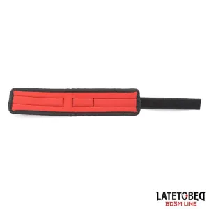 Bettfessel-Set mit Augenbinde, Verstellbare Manschetten von Latetobed BDSM Line