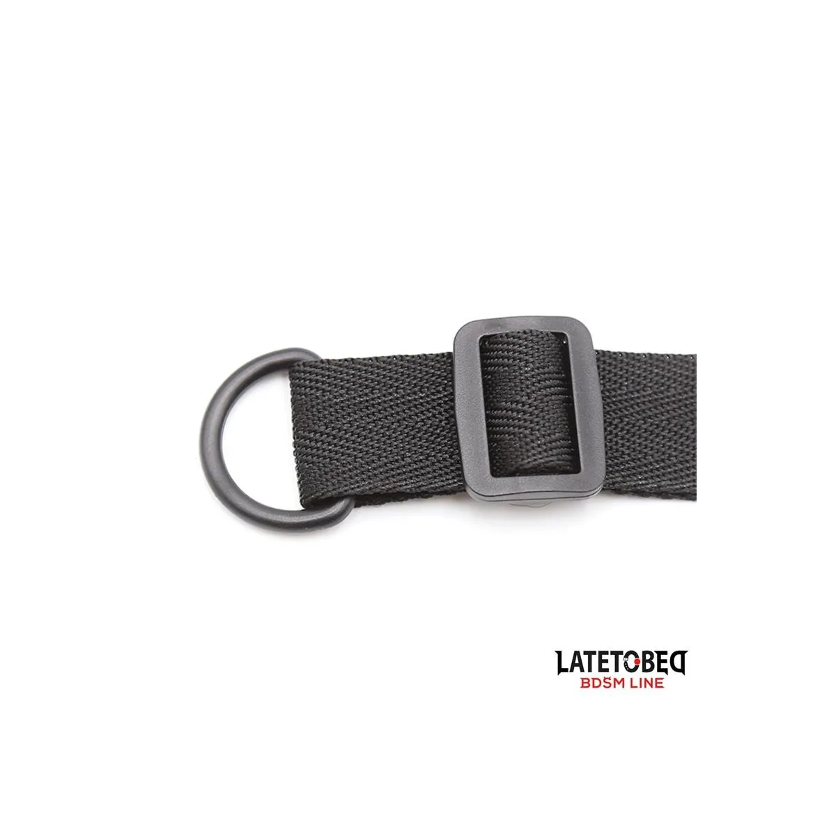 Bettfessel-Set mit Augenbinde, Verstellbare Manschetten von Latetobed BDSM Line | Fesselliebe.de