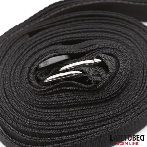 Bettfessel-Set mit Augenbinde, Verstellbare Manschetten von Latetobed BDSM Line