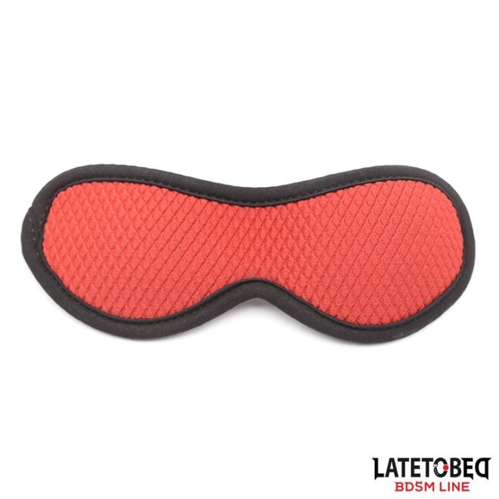 Bettfessel-Set mit Augenbinde, Verstellbare Manschetten von Latetobed BDSM Line | Fesselliebe.de
