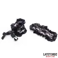 2-Teiliges Set aus Spitzen-Augenbinde und Handschellen von Latetobed BDSM Line