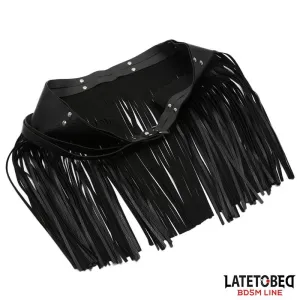 Kurzer Shake-Fransenrock von Latetobed BDSM Line