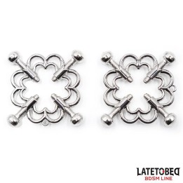 Metall-Nippelklemmen, Verstellbar von Latetobed BDSM Line | Fesselliebe.de