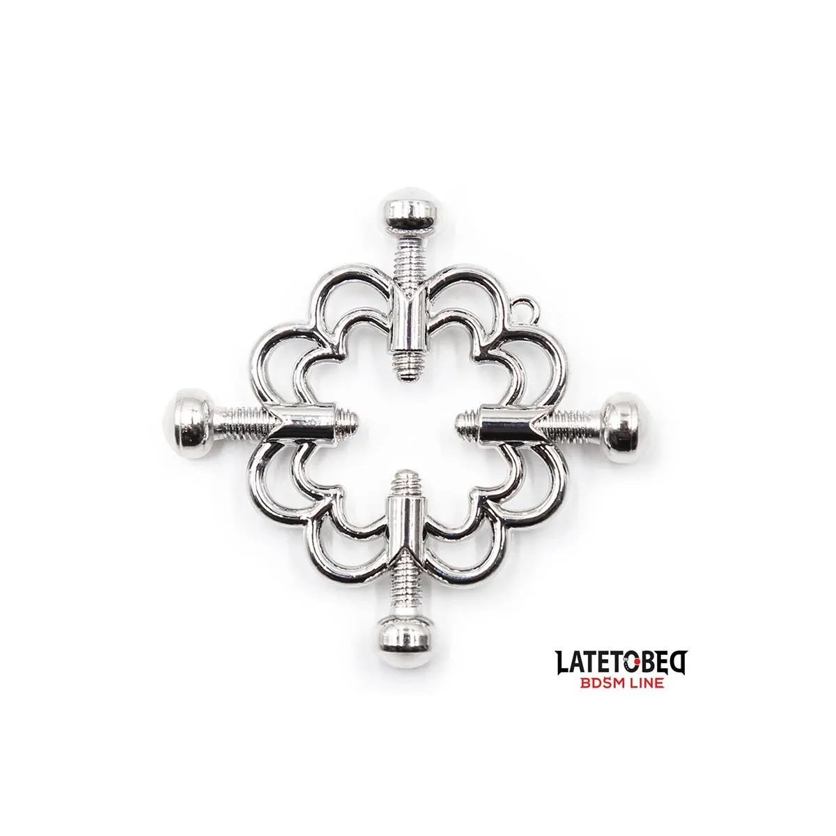 Metall-Nippelklemmen, Verstellbar von Latetobed BDSM Line | Fesselliebe.de