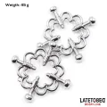 Metall-Nippelklemmen, Verstellbar von Latetobed BDSM Line