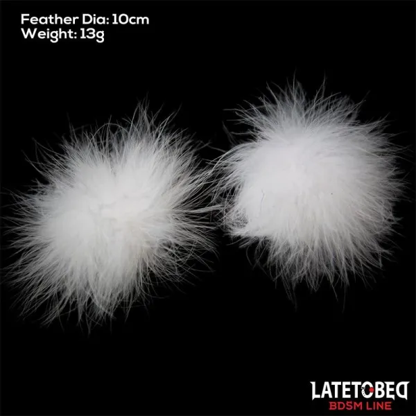 Nippelabdeckungen mit Feder von Latetobed BDSM Line | Fesselliebe.de