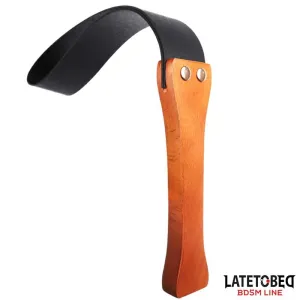 Flexibles Paddel mit Holzgriff 51 cm von Latetobed BDSM Line | Fesselliebe.de