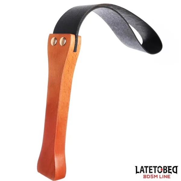 Flexibles Paddel mit Holzgriff 51 cm von Latetobed BDSM Line | Fesselliebe.de
