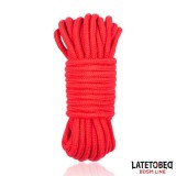 Bondage-Baumwollseil 5 M Rot von Latetobed BDSM Line | Fesselliebe.de