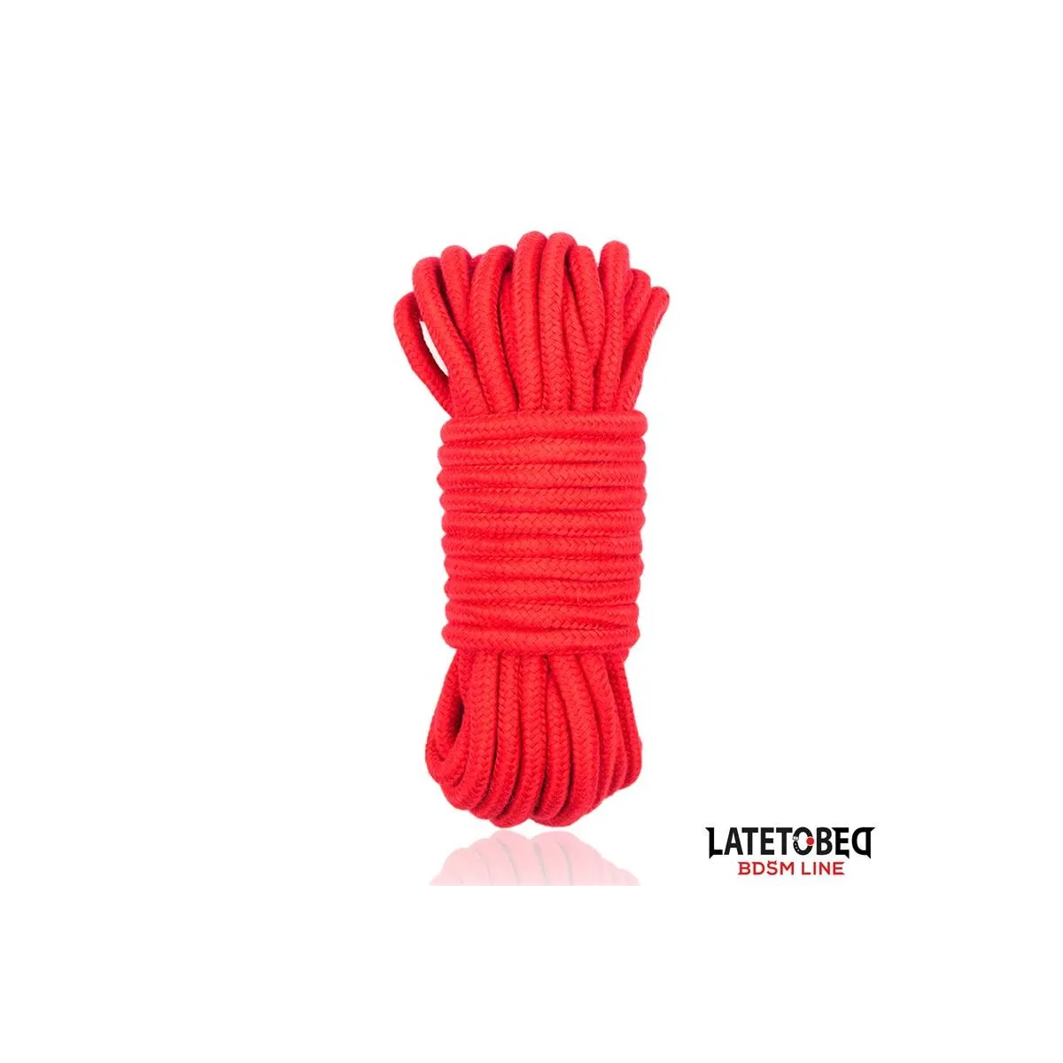 Bondage-Baumwollseil 5 M Rot von Latetobed BDSM Line | Fesselliebe.de
