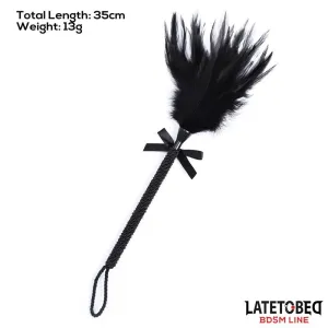 Feder-Kitzler 35 cm von Latetobed BDSM Line