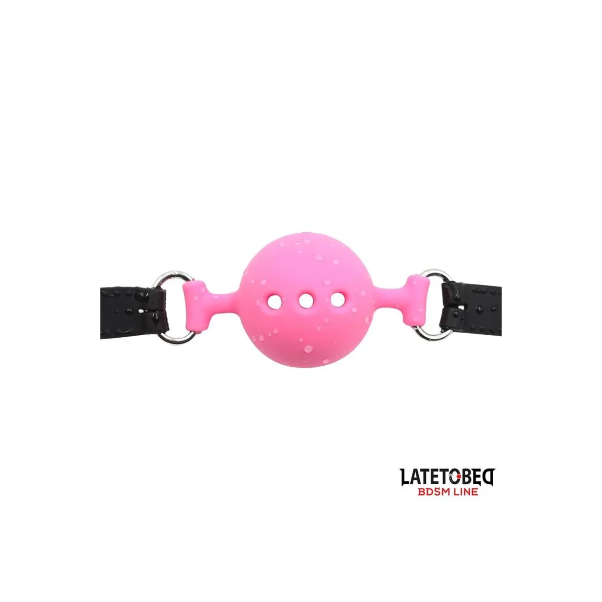 Atmungsaktiver Silikon-Ballknebel S – 4 cm von Latetobed BDSM Line | Fesselliebe.de