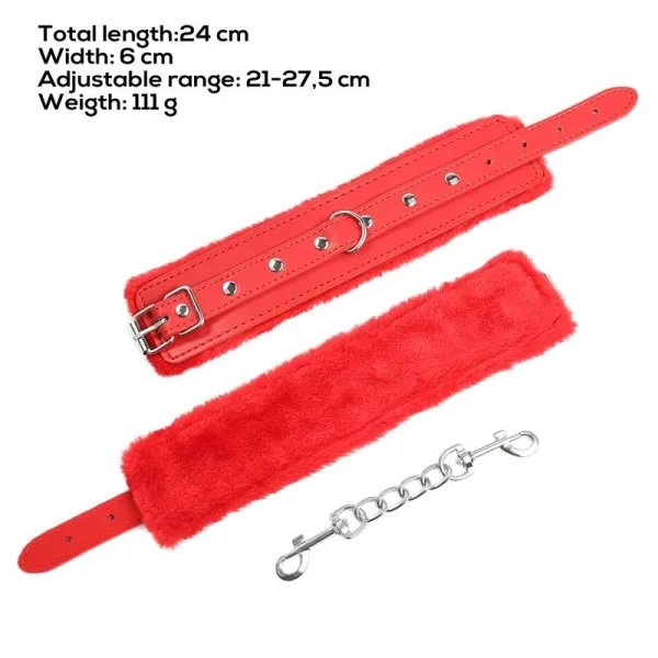Verstellbare Handschellen aus Hochwertigem Fell von Latetobed BDSM Line | Fesselliebe.de
