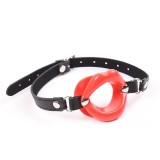 Lippenknebel, Mundförmig, Verstellbar 39-58 cm von Latetobed BDSM Line | Fesselliebe.de