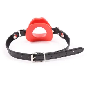 Lippenknebel, Mundförmig, Verstellbar 39-58 cm von Latetobed BDSM Line