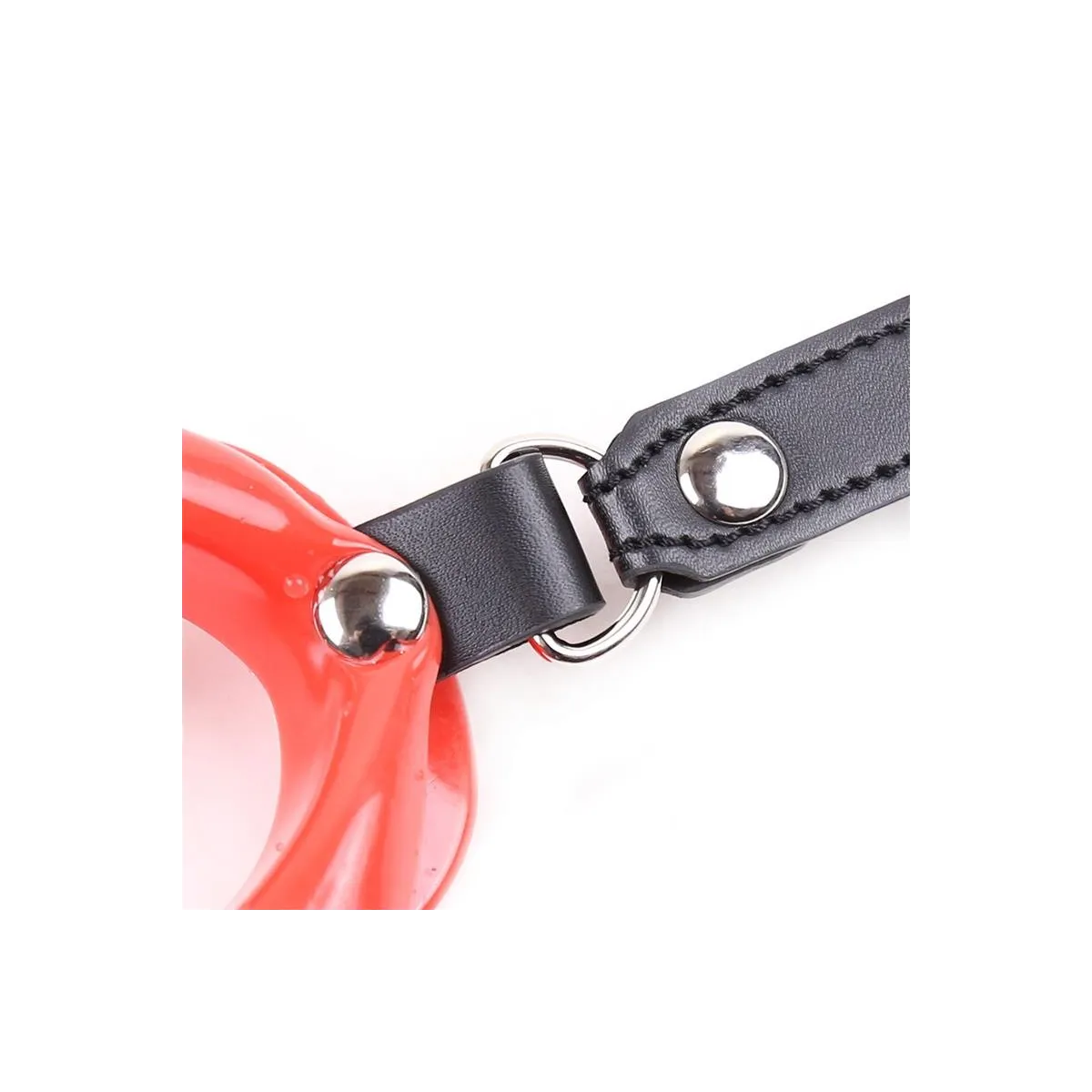 Lippenknebel, Mundförmig, Verstellbar 39-58 cm von Latetobed BDSM Line | Fesselliebe.de