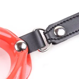 Lippenknebel, Mundförmig, Verstellbar 39-58 cm von Latetobed BDSM Line