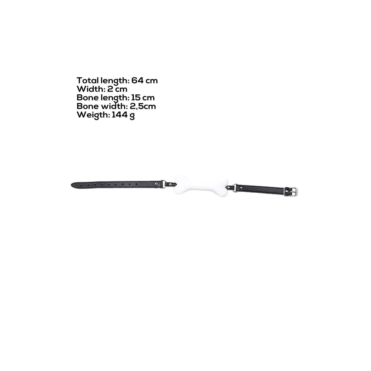 Knochen-Ballknebel 64 cm von Latetobed BDSM Line | Fesselliebe.de