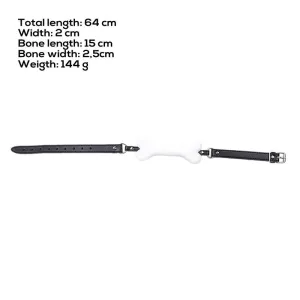 Knochen-Ballknebel 64 cm von Latetobed BDSM Line