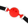 Atmungsaktiver Ballknebel aus Silikon S – 4 cm von Latetobed BDSM Line