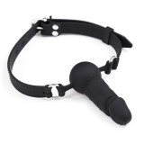 Verstellbarer Dildo-Ballknebel aus Silikon 36-52 cm von Latetobed BDSM Line | Fesselliebe.de