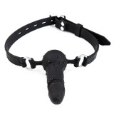 Verstellbarer Dildo-Ballknebel aus Silikon 36-52 cm von Latetobed BDSM Line | Fesselliebe.de