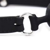Verstellbarer Dildo-Ballknebel aus Silikon 36-52 cm von Latetobed BDSM Line | Fesselliebe.de
