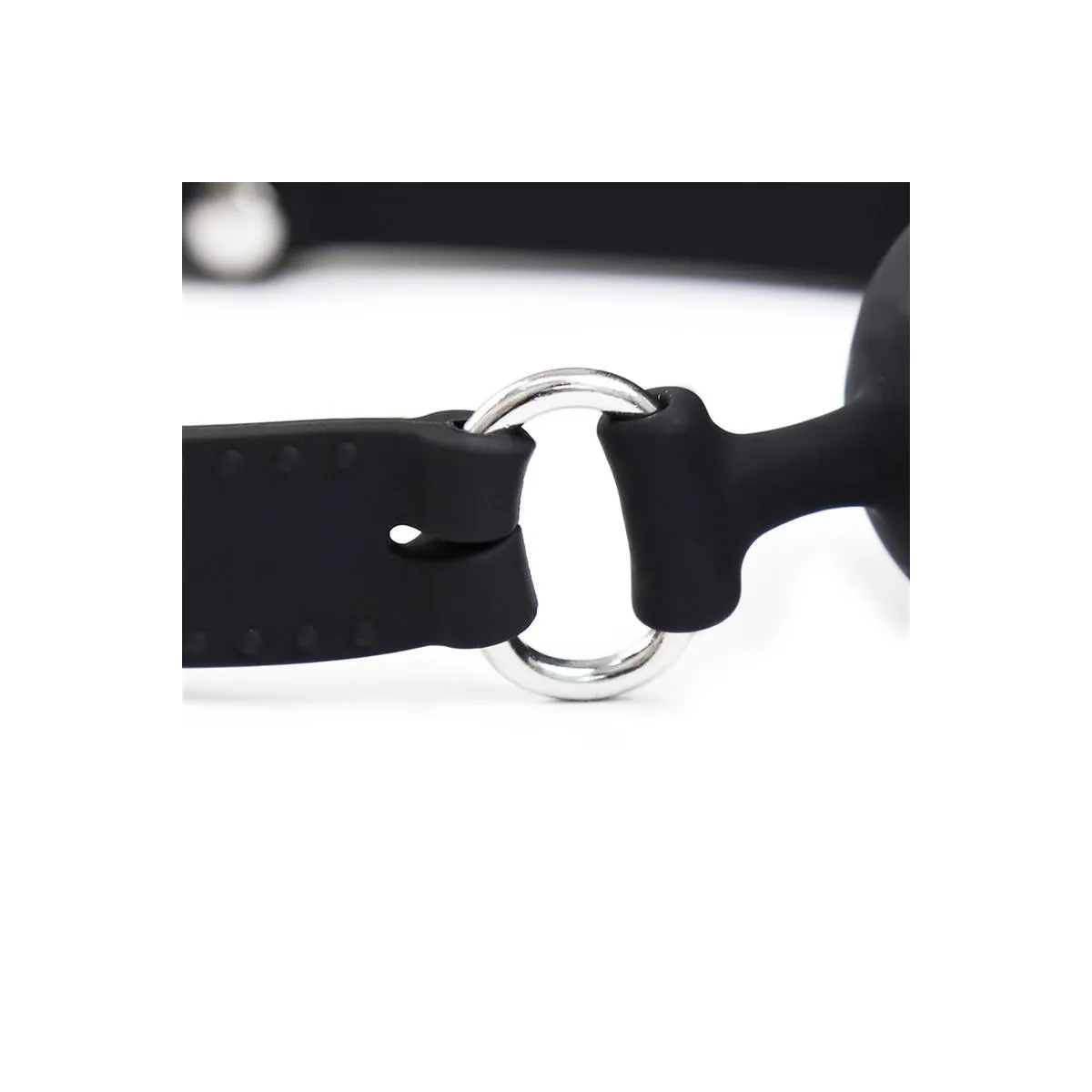 Verstellbarer Dildo-Ballknebel aus Silikon 36-52 cm von Latetobed BDSM Line | Fesselliebe.de