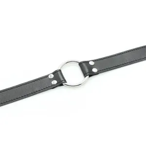 O-Ring-Knebelring aus Metall: 5 cm von Latetobed BDSM Line