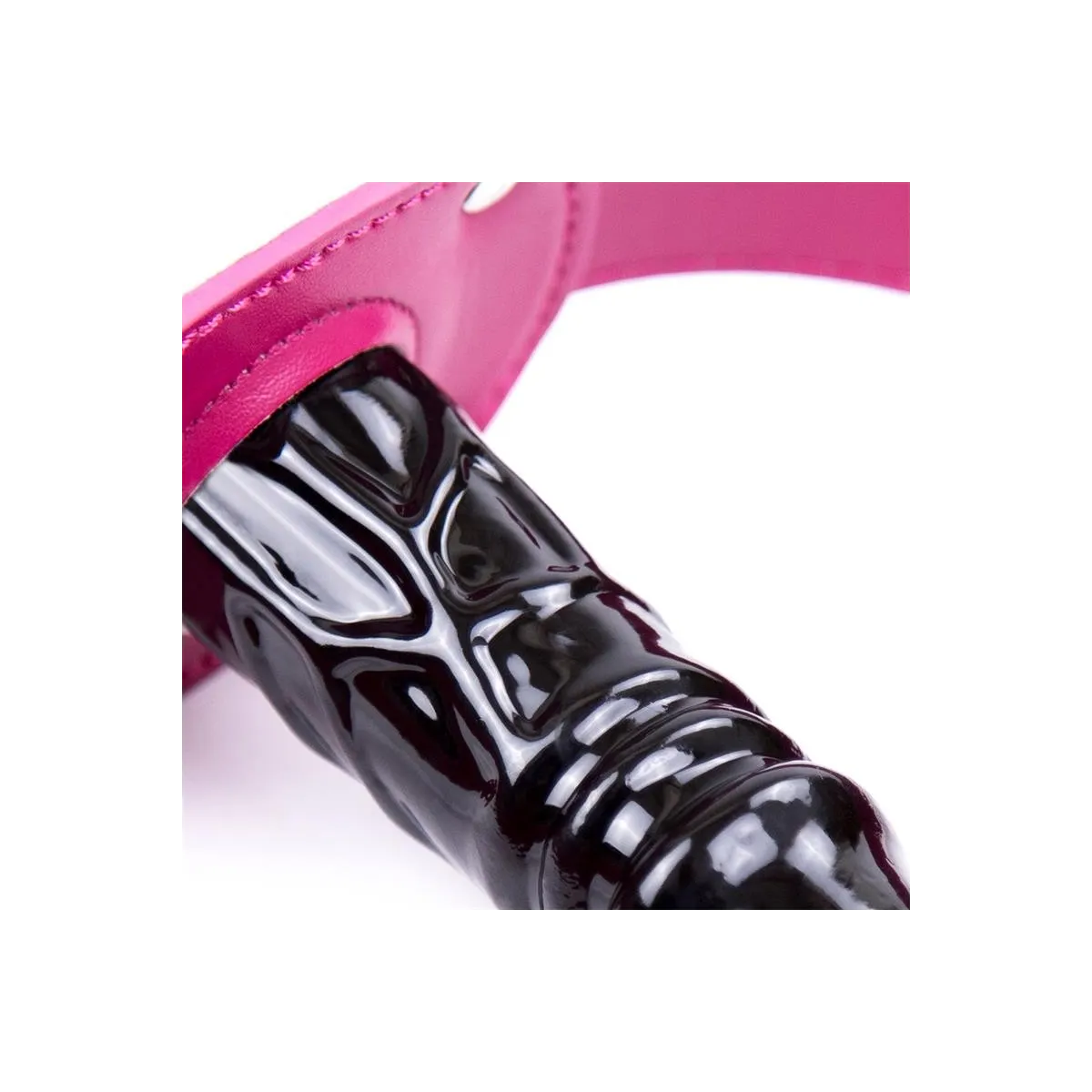 Dildo-Knebelball Verstellbar 46-58 cm – Dildo: 10 cm von Latetobed BDSM Line | Fesselliebe.de