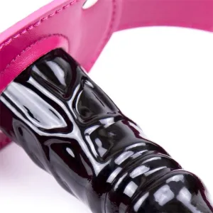 Dildo-Knebelball Verstellbar 46-58 cm – Dildo: 10 cm von Latetobed BDSM Line