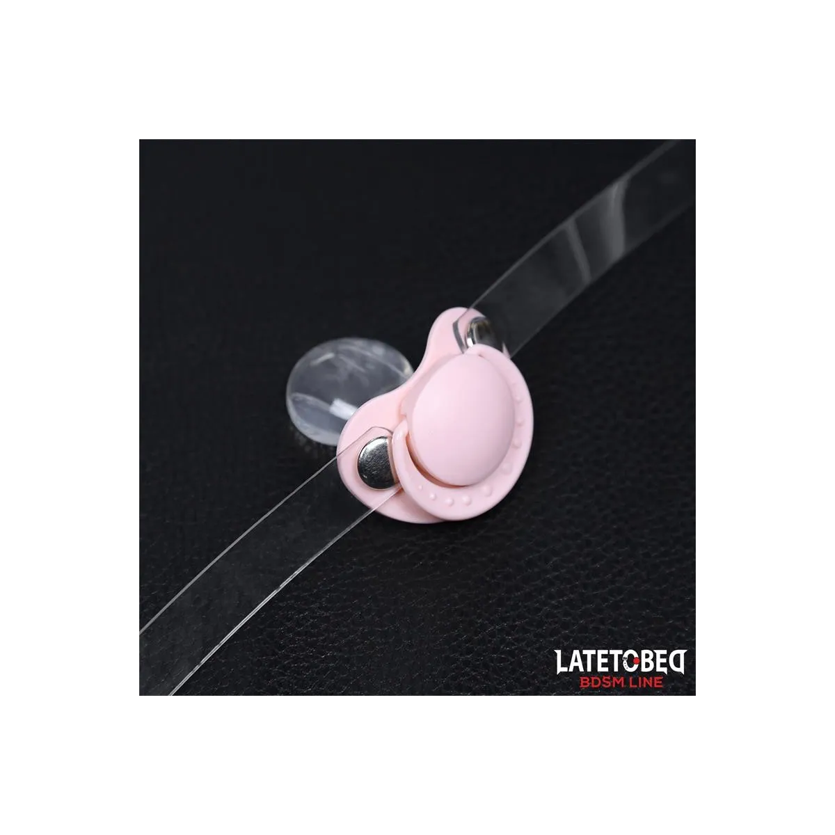 Schnuller-Knebelball Verstellbar 43–60 cm von Latetobed BDSM Line | Fesselliebe.de