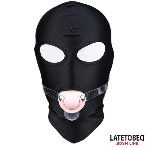 Schnuller-Knebelball Verstellbar 43–60 cm von Latetobed BDSM Line | Fesselliebe.de