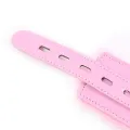 Halsband mit Leine Pastellrosa von Latetobed BDSM Line