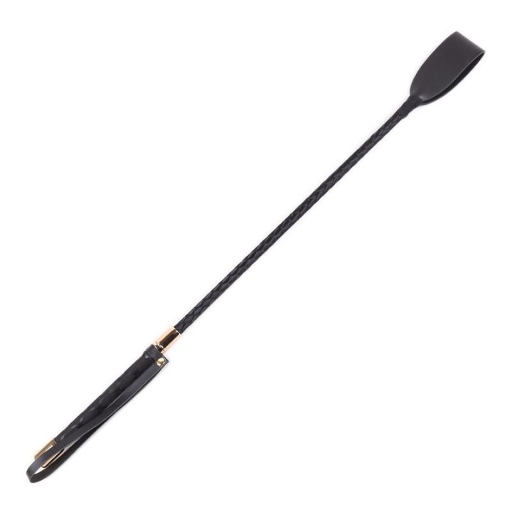 Klassische Metallgerte Schwarz und Gold von Latetobed BDSM Line | Fesselliebe.de