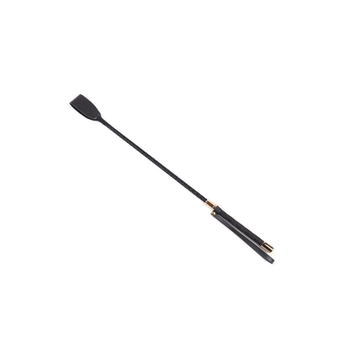 Klassische Metallgerte Schwarz und Gold von Latetobed BDSM Line | Fesselliebe.de