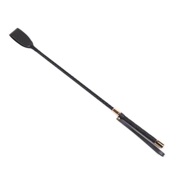 Klassische Metallgerte Schwarz und Gold von Latetobed BDSM Line | Fesselliebe.de