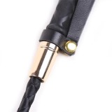 Klassische Gerte Schwarz und Gold 30 cm von Latetobed BDSM Line | Fesselliebe.de