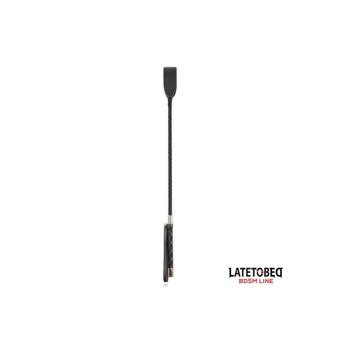 Klassische Gerte Goldfarbenes Metall 55 cm von Latetobed BDSM Line | Fesselliebe.de