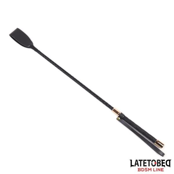 Klassische Gerte Goldfarbenes Metall 55 cm von Latetobed BDSM Line | Fesselliebe.de