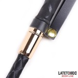 Klassische Gerte Goldfarbenes Metall 55 cm von Latetobed BDSM Line | Fesselliebe.de