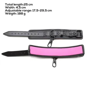 Verstellbare Neopren-Handschellen von Latetobed BDSM Line