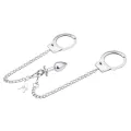 Metall-Handschellen mit Analplug von Latetobed BDSM Line