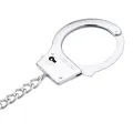 Metall-Handschellen mit Analplug von Latetobed BDSM Line